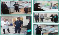 بازدید نوروزی از بیمارستان آریا اهواز  