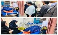 بازدید شبانه از بیمارستان گلستان اهواز