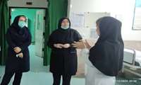 بازدید کارشناسان اداره مامایی از بلوک زایمان بیمارستان شهدا هندیجان