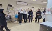 گزارش بازدید از بخش‌های زایشگاه، زنان و NICU بیمارستان طالقانی