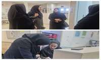 بازدید از بخش‌های بلوک زایمان ، زنان و NICU بیمارستان طالقانی