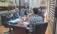 نشست معاون درمان دانشگاه و جمعی از مدیران این معاونت با فرماندار شهرستان ماهشهر و مدیران شبکه بهداشت و درمان این شهرستان