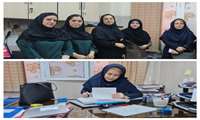 بازدید از بخش زایشگاه بیمارستان کارون گتوند توسط کارشناسان اداره مامایی در روز دوشنبه 7 مهرماه