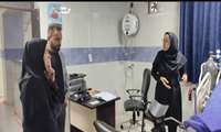بازدید از بیمارستانهای محلی توسط تیم کارشناسی اداره مامایی