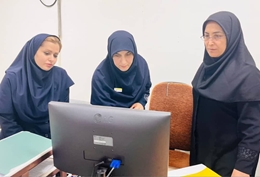  بازدید از واحدهای آموزش و پیگیری پس از ترخیص مرکز آموزشی درمانی ابوذر و بیمارستان بزرگ نفت اهواز