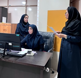 بازدید از سیستم ثبت یکپارچه اطلاعات بیمارستانی (HIS) و اسناد مرتبط با حوزه مددکاری بیمارستان ابوذر