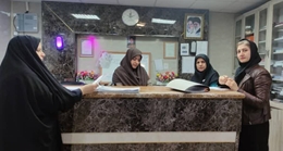 بازدید کارشناسان اداره مامایی از بخش های مادر و نوزاد بیمارستان بقایی ۱